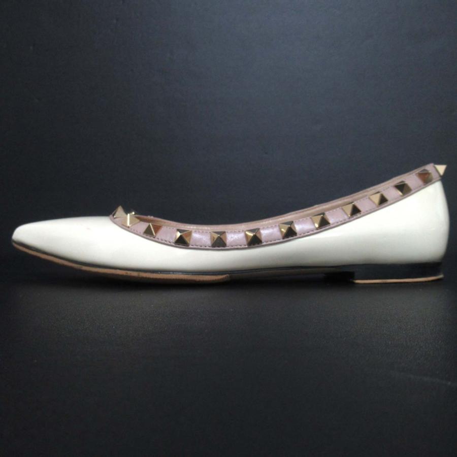 Valentino ロックスタッズ フラット 23.5cm 【公式通販】