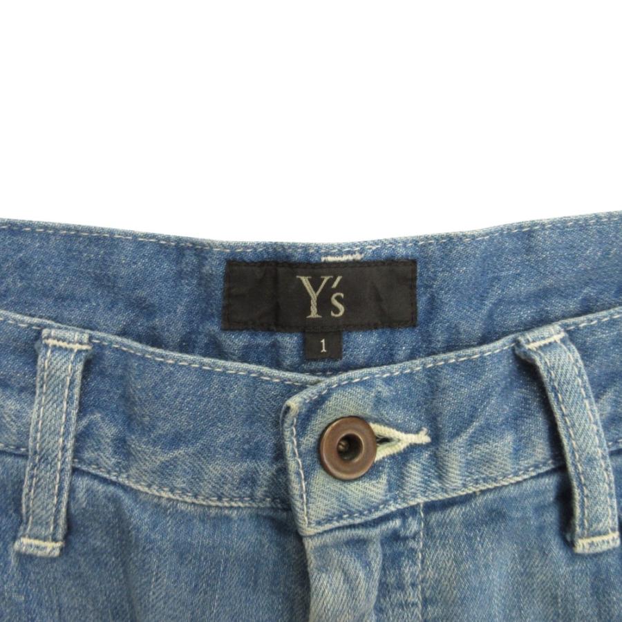 レアY's ワイズヨウジヤマモトYohji Yamamotoサルエルデニムパンツ ヨウジヤマモト 24AW 女性柄デニムパンツ | HUES 福岡セレクト