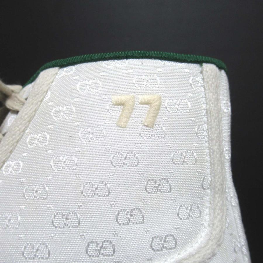 GUCCI 美品 グッチ テニス1977 GG柄×シェリーライン ハイカット