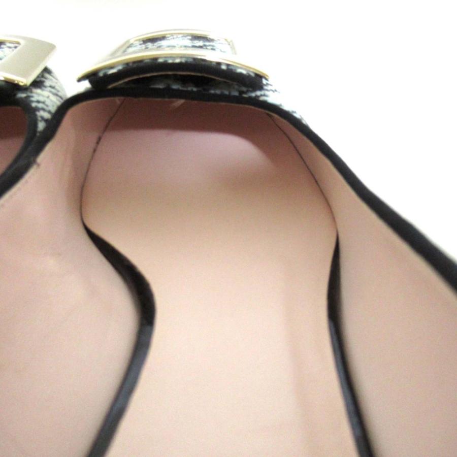 Roger Vivier（ロジェヴィヴィエ） 美品 バレリーナ スクエアバックル 