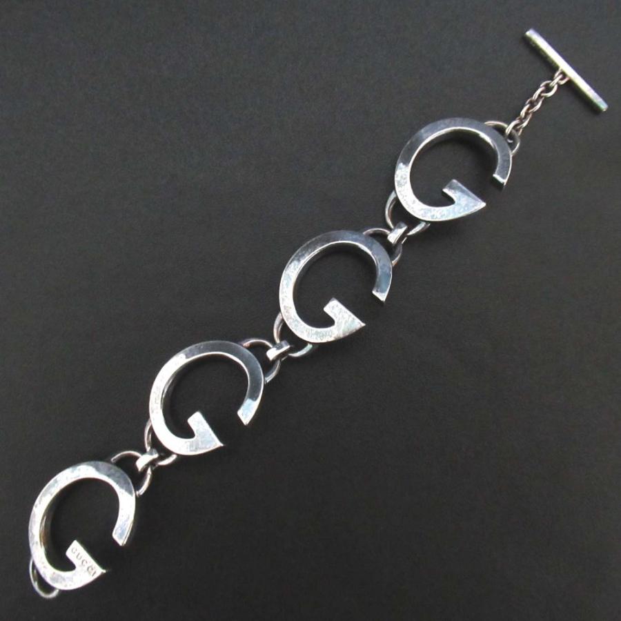 GUCCI（グッチ） 美品 トムフォード期 Gロゴ ブレスレット 925SV