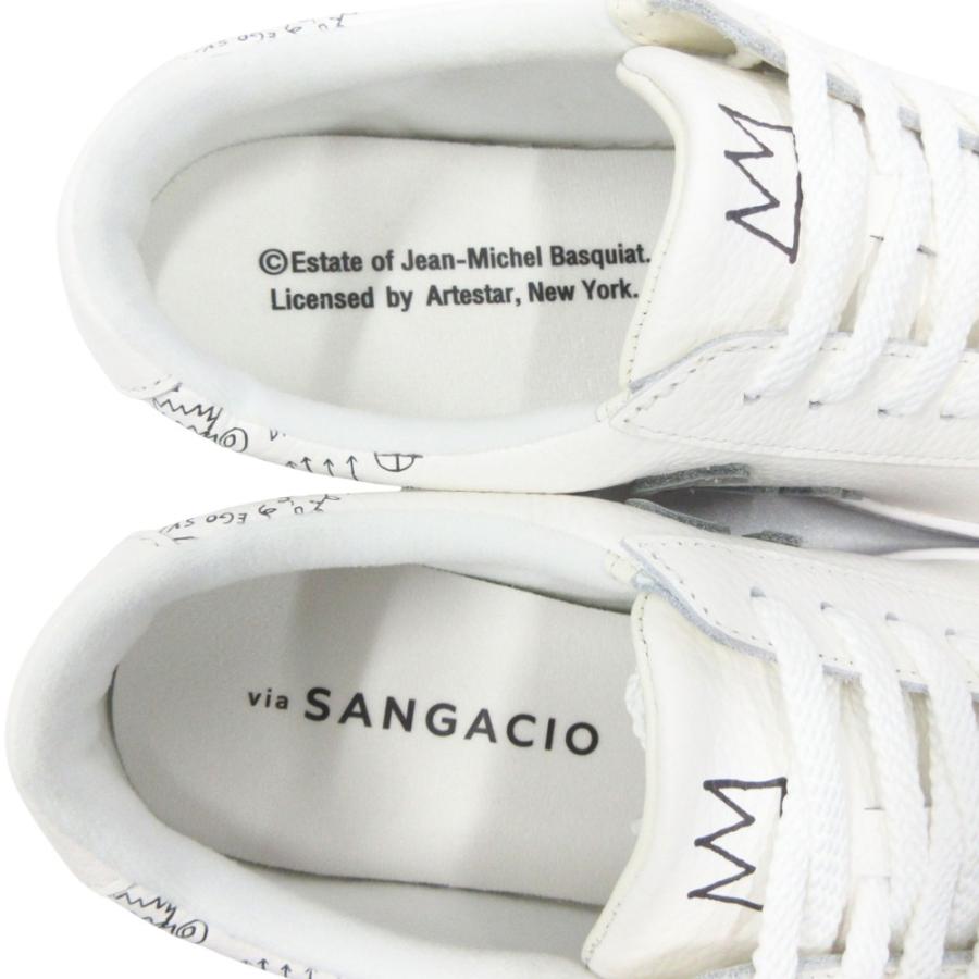 【匿名配送】サンガッチョ にゅ〜ず　23センチ
 トリコロール スニーカー 未使用 23AW SANGACIO×BASQUIAT サンガッチョ × バスキア にゅ