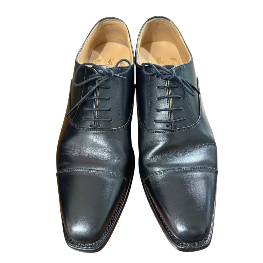 【極美品】SCOTCHGRAIN スコッチグレイン デッキシューズ 24 スコッチグレイン（SCOTCH GRAIN） 美品 レザー ストレートチップ