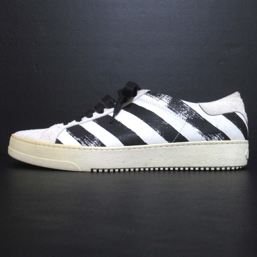 美品 Off-White オフホワイト ローカット スニーカー シューズ サイズ 