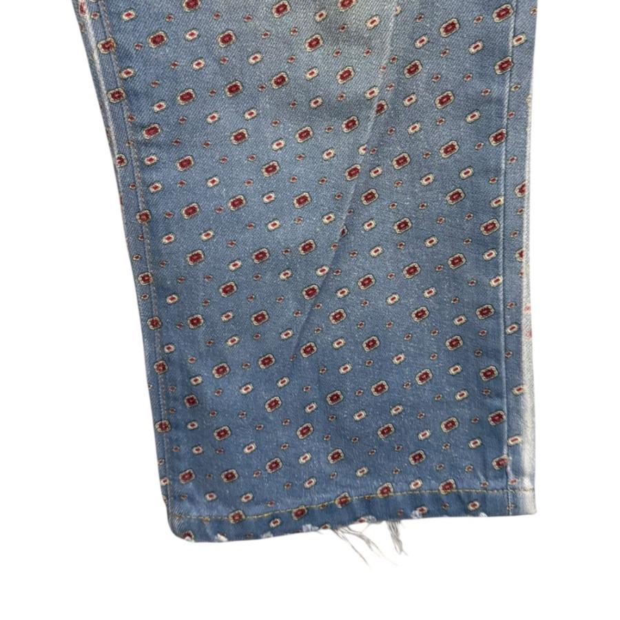 DOLCE&GABBANA（ドルチェ & ガッバーナ） 美品 総柄 クロップド デニム