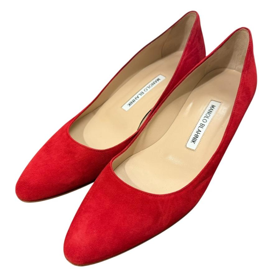 MANOLO BLAHNIK（マノロブラニク） 新品同様 LISTONY スエード