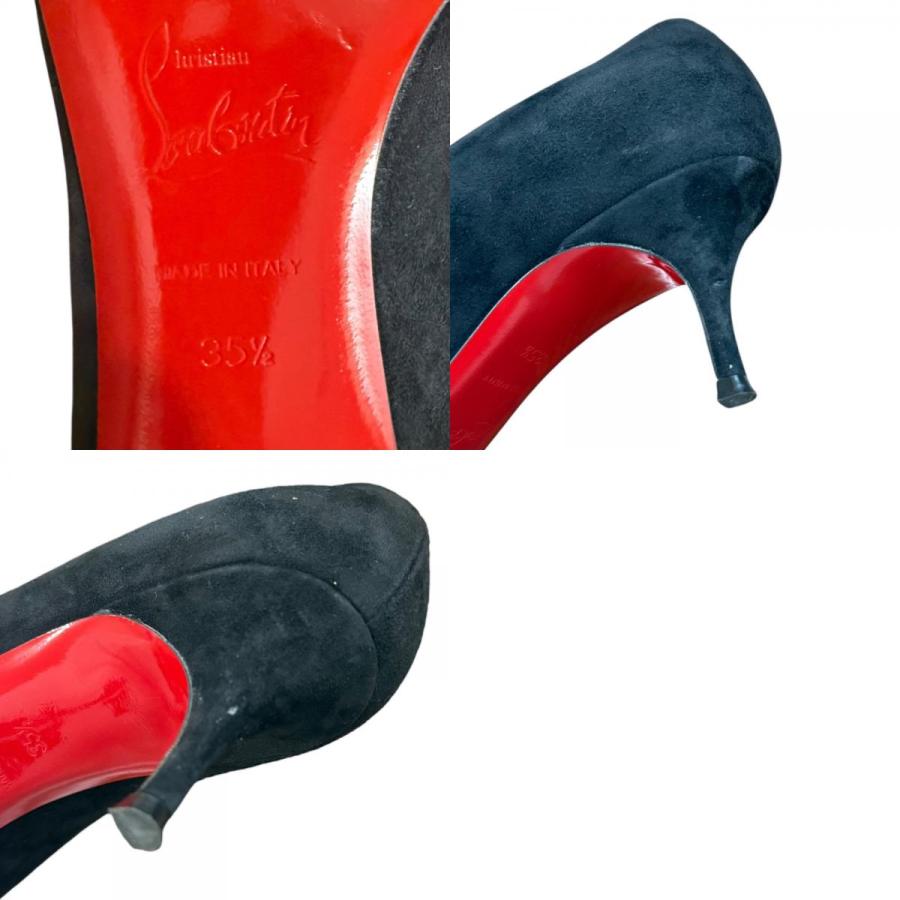 美品 クリスチャンルブタン ポインテッド kate 赤 37.5 24.5cm 【公式