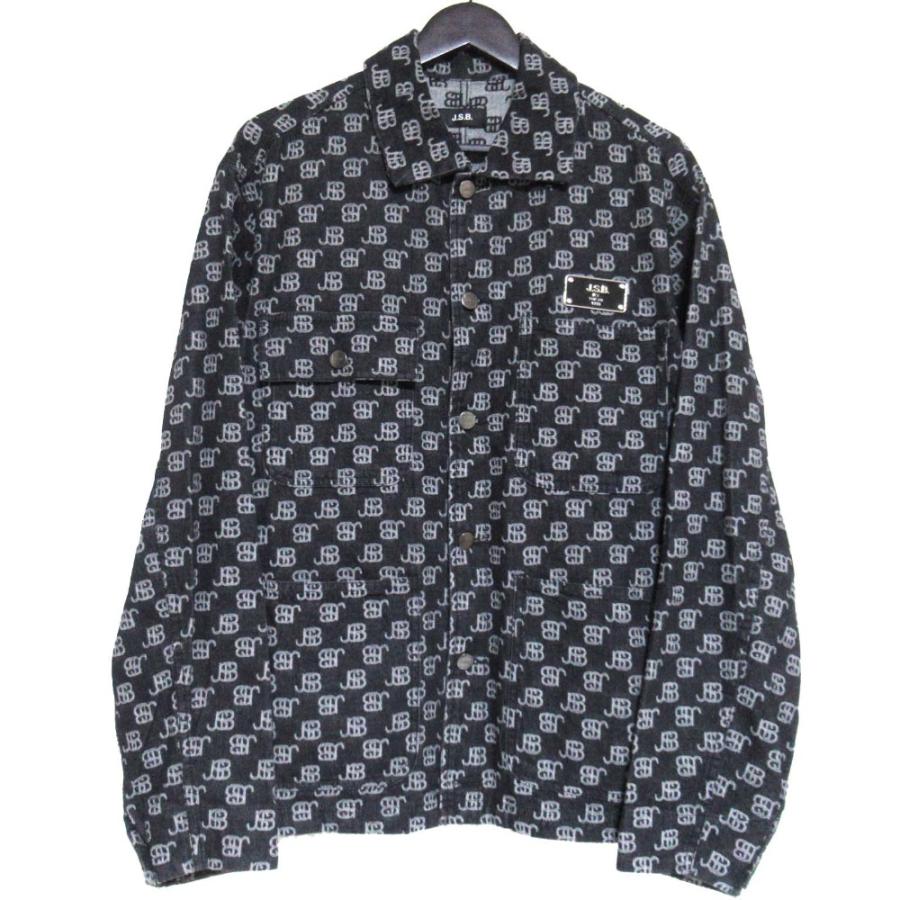 美品 JSB ジェーエスビー Denim Monogram Coveralls デニム モノグラム 