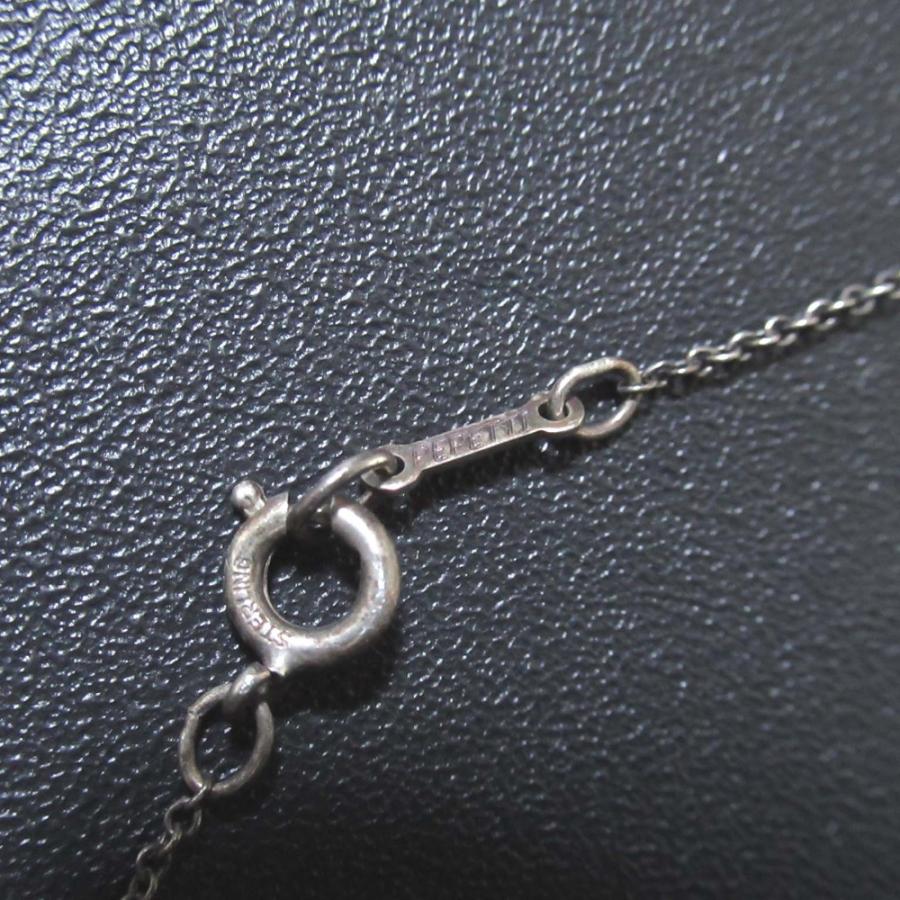 ティファニー ネックレス クロス エルサペレッティ SV925 TIFFANY&Co.（ティファニー） 美品 Tiffany&Co エルサペレッティ
