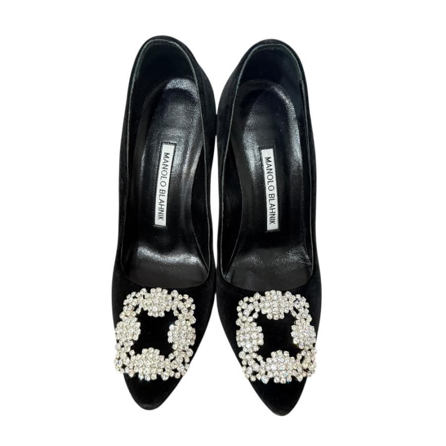 MANOLO BLAHNIK（マノロブラニク） 未使用 ハンギシ ベルベット