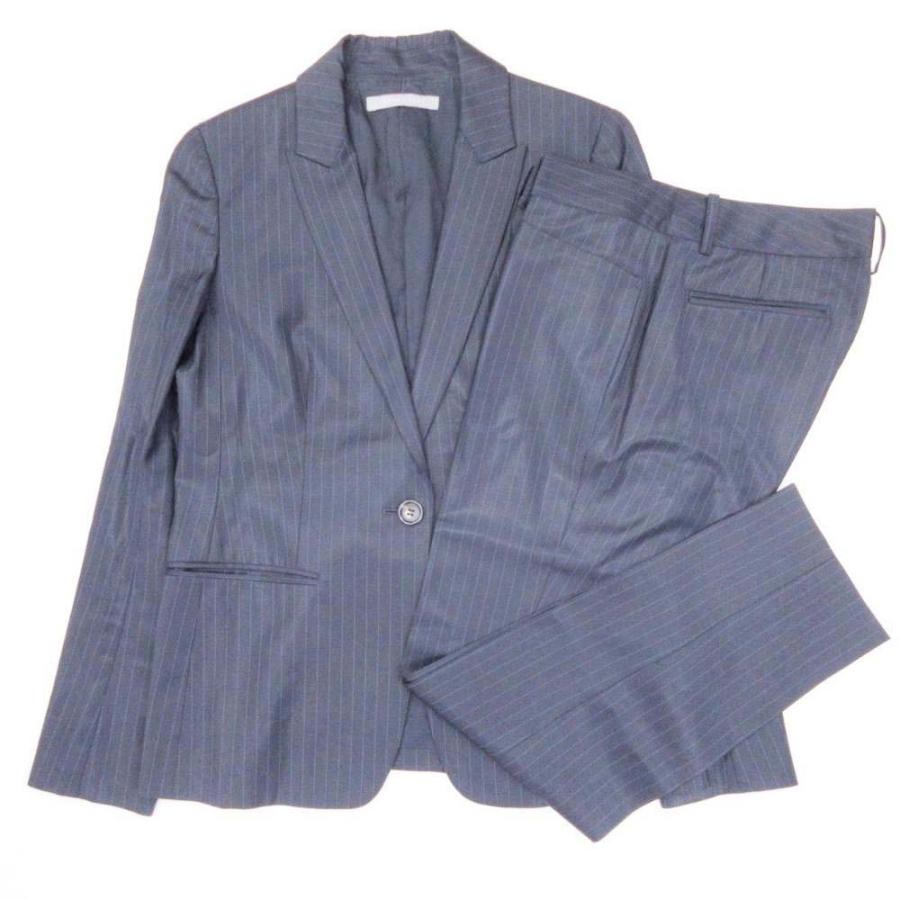 美シルエット]美品 セオリー シングルパンツセットアップ 1B ピークド