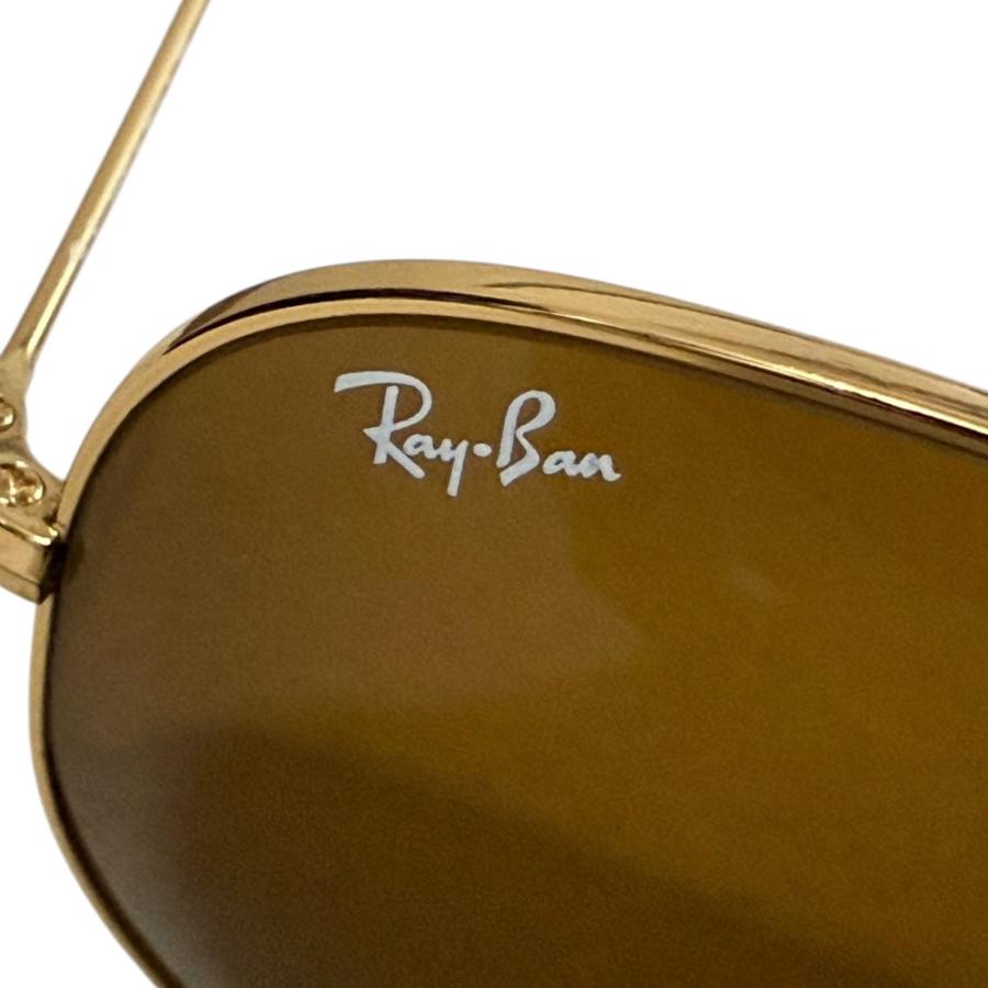 良品 Ray-Ban レイバン アビエーター サングラス アイウェア RB3025 ゴールドフレーム メンズ 古着 中古 USED Ray-Ban（レイバン） 美品 アビエーター サングラス アイウェア RB3025