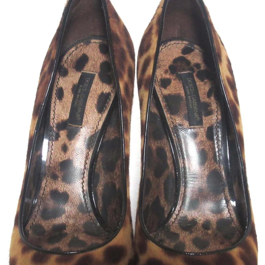 DOLCE&GABBANA（ドルチェ & ガッバーナ） 美品 レオパード柄ハラコ 