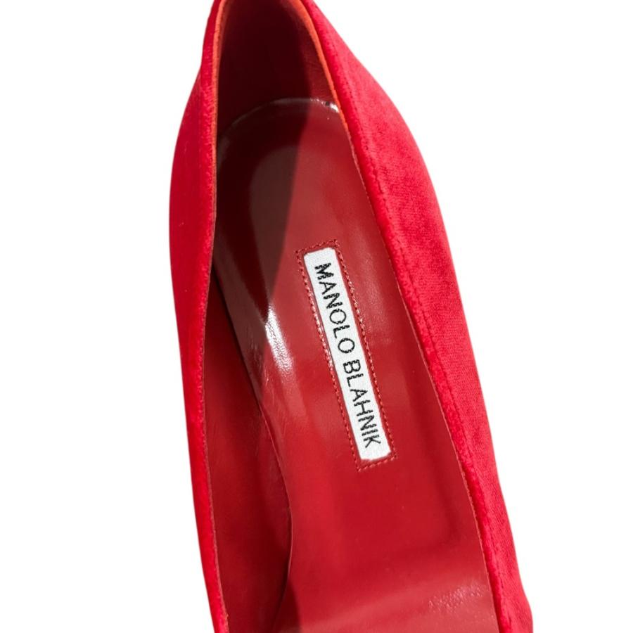 MANOLO BLAHNIK（マノロブラニク） 未使用 メイセール ベロア ポイン