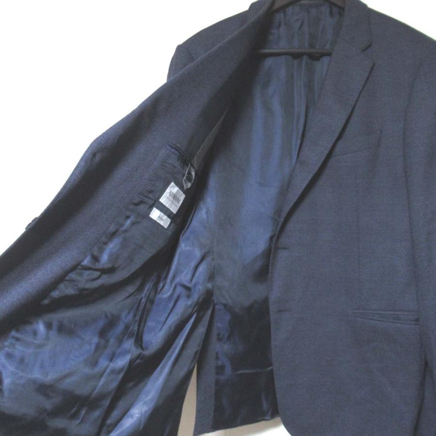 アルマーニ コレツォーニ セットアップ スーツ ネイビー 濃紺 T LINE ARMANI COLLEZIONI 美品 アルマーニコレツィオーニ M LINE テーラード