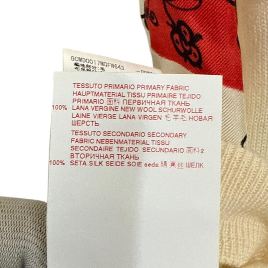美品 MARNI マルニ スカーフ柄切替 シルク ニット ベスト 38 アイボリー レディース 古着 中古 USED MARNI - 美品 MARNI マルニ スカーフ柄切替 シルク ニット ベスト 38