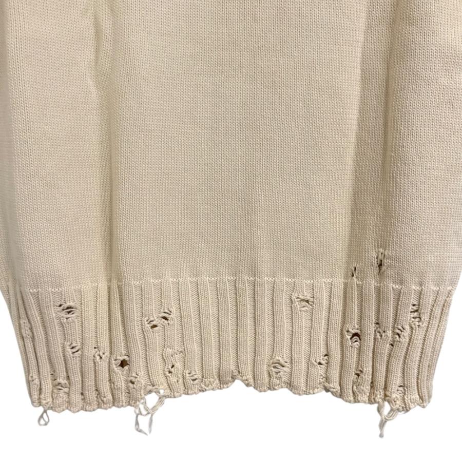 MARNI（マルニ） 美品 22AW MARNI ハイネック ダメージ加工 ニット