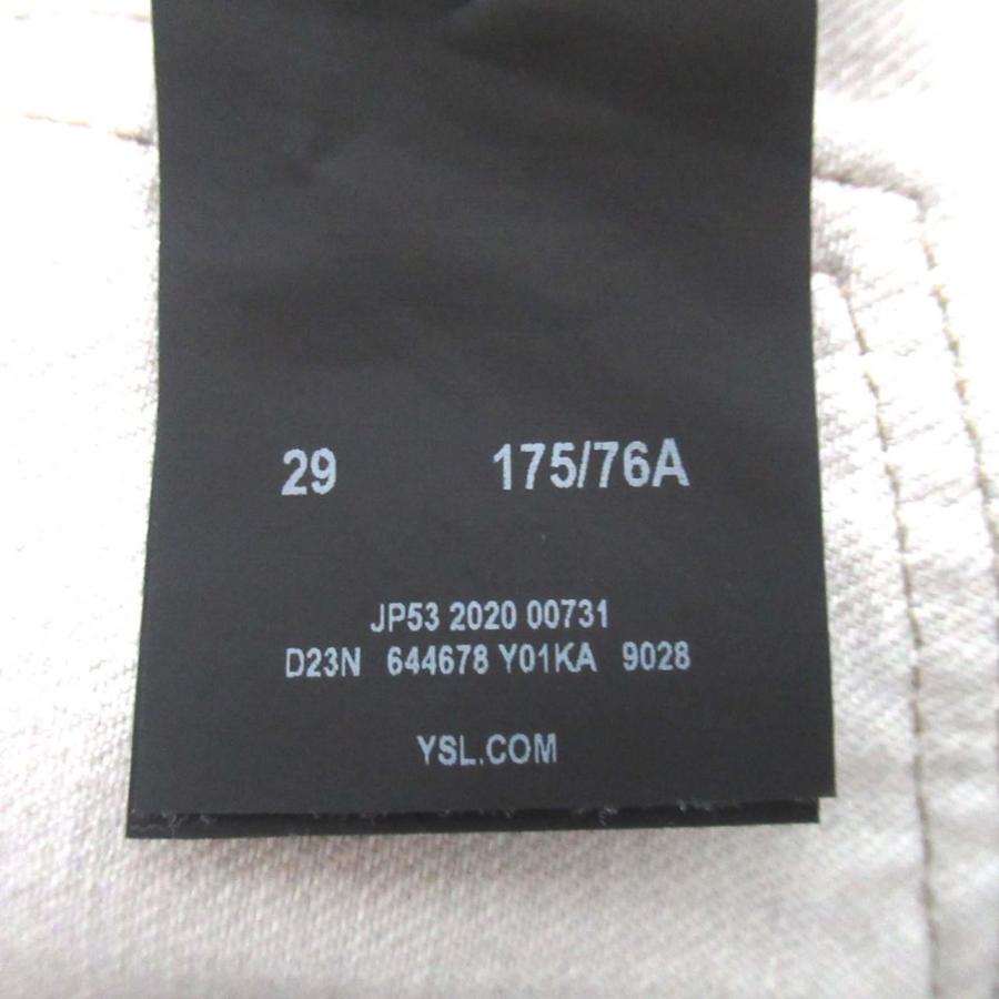 美品 クリーニング済 SAINT LAURENT PARIS サンローランパリ RELAXED