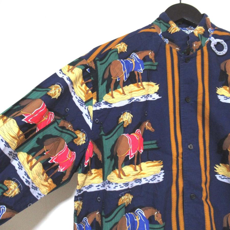 HERMES（エルメス） 美品 ヴィンテージ ECURIES 厩舎 スカーフ柄