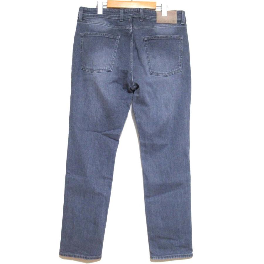 美品 BRIGLIA ブリリア RIBOT スリムフィット ストレッチ デニムパンツ 