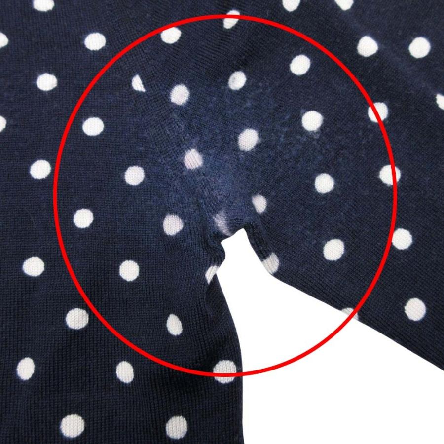 新品　プレイコムデギャルソン　ドット　水玉　カーディガン　ブラック PLAY COMME des GARCONS 良品 プレイコムデギャルソン ブラックハート