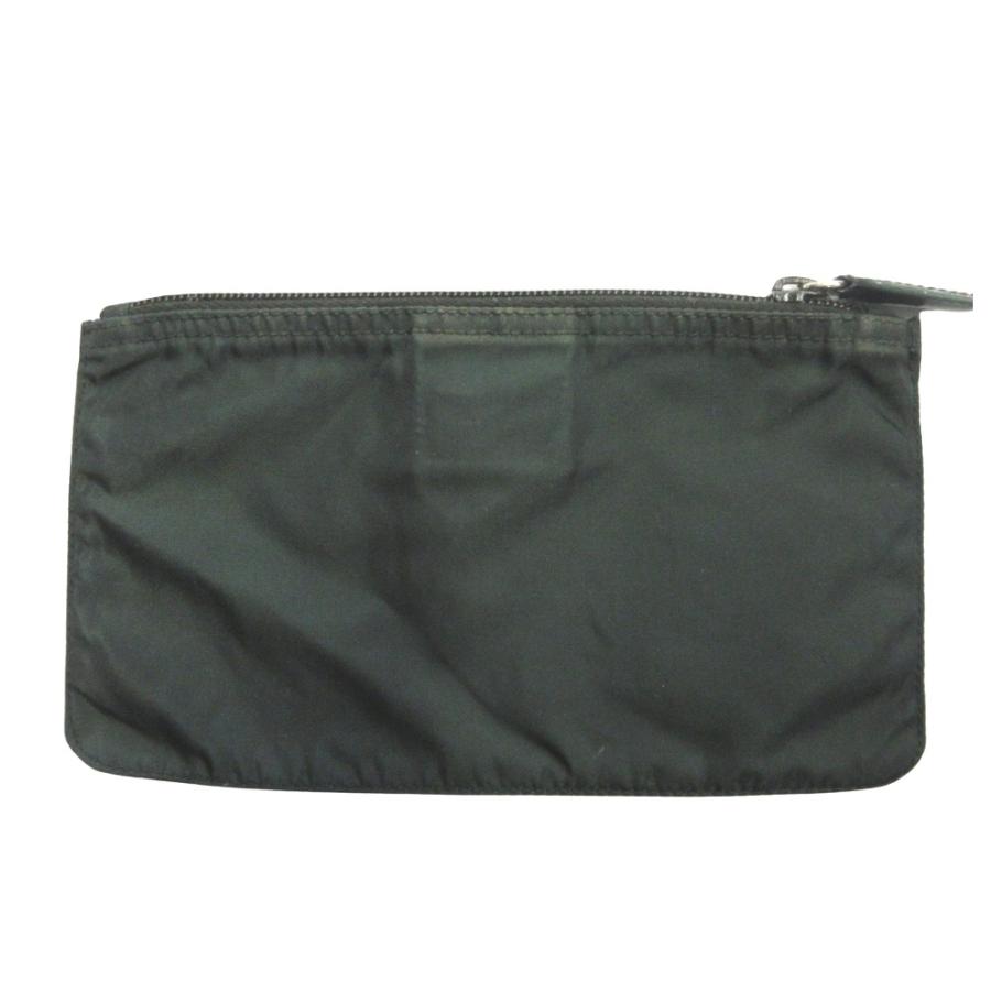 ✨未使用展示品✨　PRADA ポーチ　三角プレート　トライアングル　ナイロン PRADA プラダ トライアングルロゴ ナイロン ポーチ ミニ バッグ 鞄