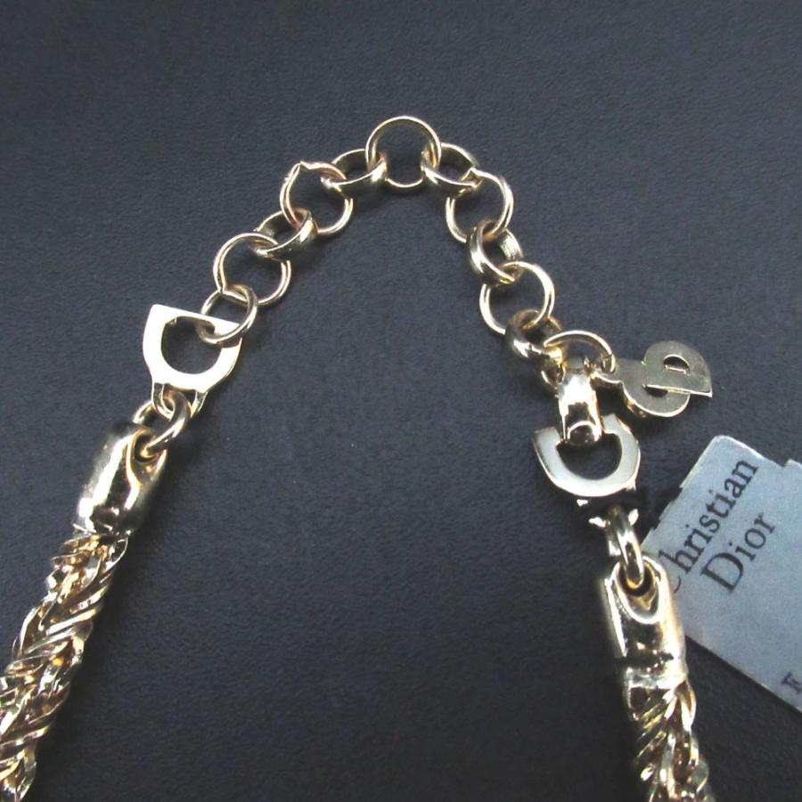 Christian Dior（クリスチャン・ディオール） 美品 ツイストチェーン