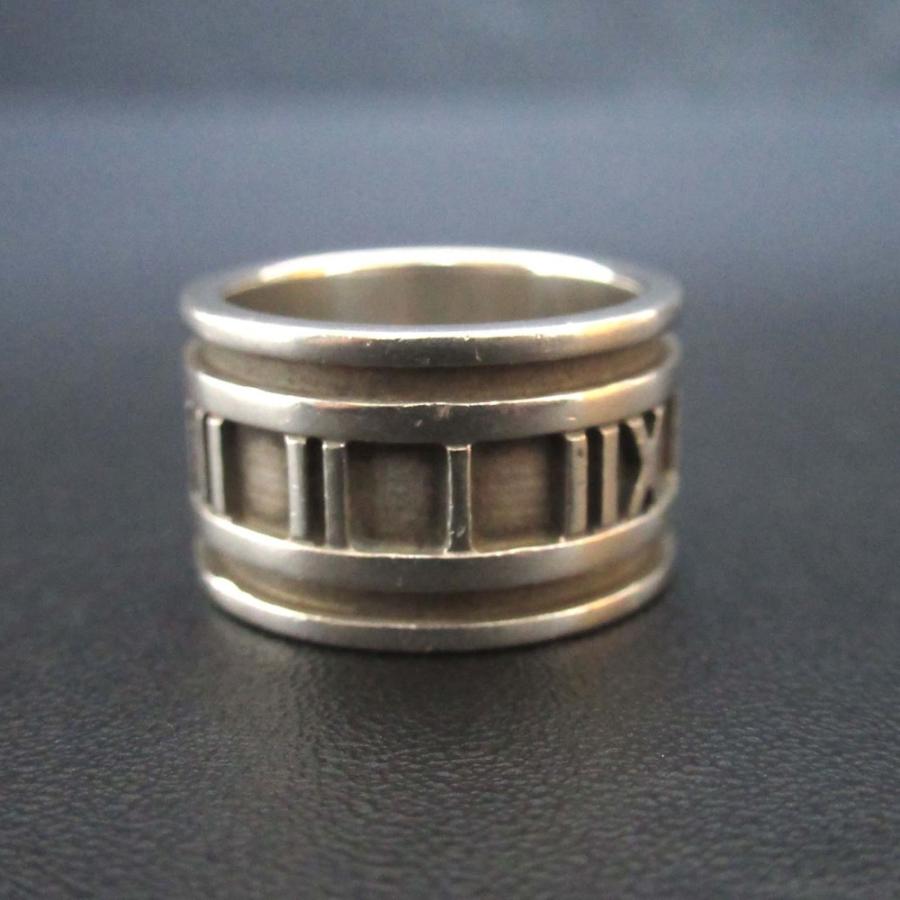 TIFFANY&Co.（ティファニー） 美品 Tiffany&Co アトラス ワイド リング 