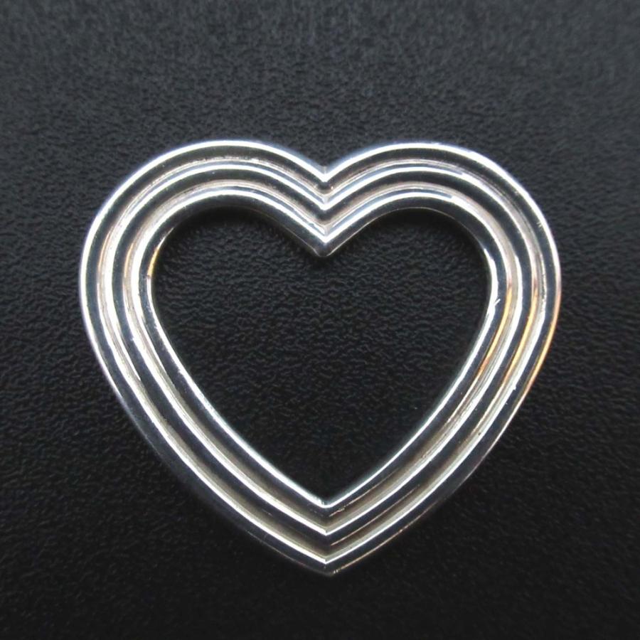 美品 Tiffany & Co. ティファニー MENARD ハート ペンダントトップ