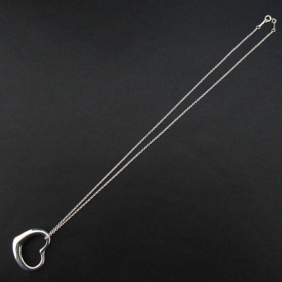 美品 Tiffany&Co ティファニー エルサペレッティ オープンハート ネックレス ペンダント 925SV シルバー レディース 古着 中古_2