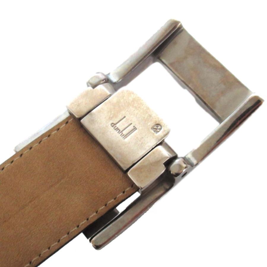 dunhill（ダンヒル） 美品 クロコダイル レザー ベルト 44/112