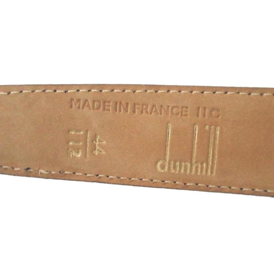 dunhill（ダンヒル） 美品 クロコダイル レザー ベルト 44/112