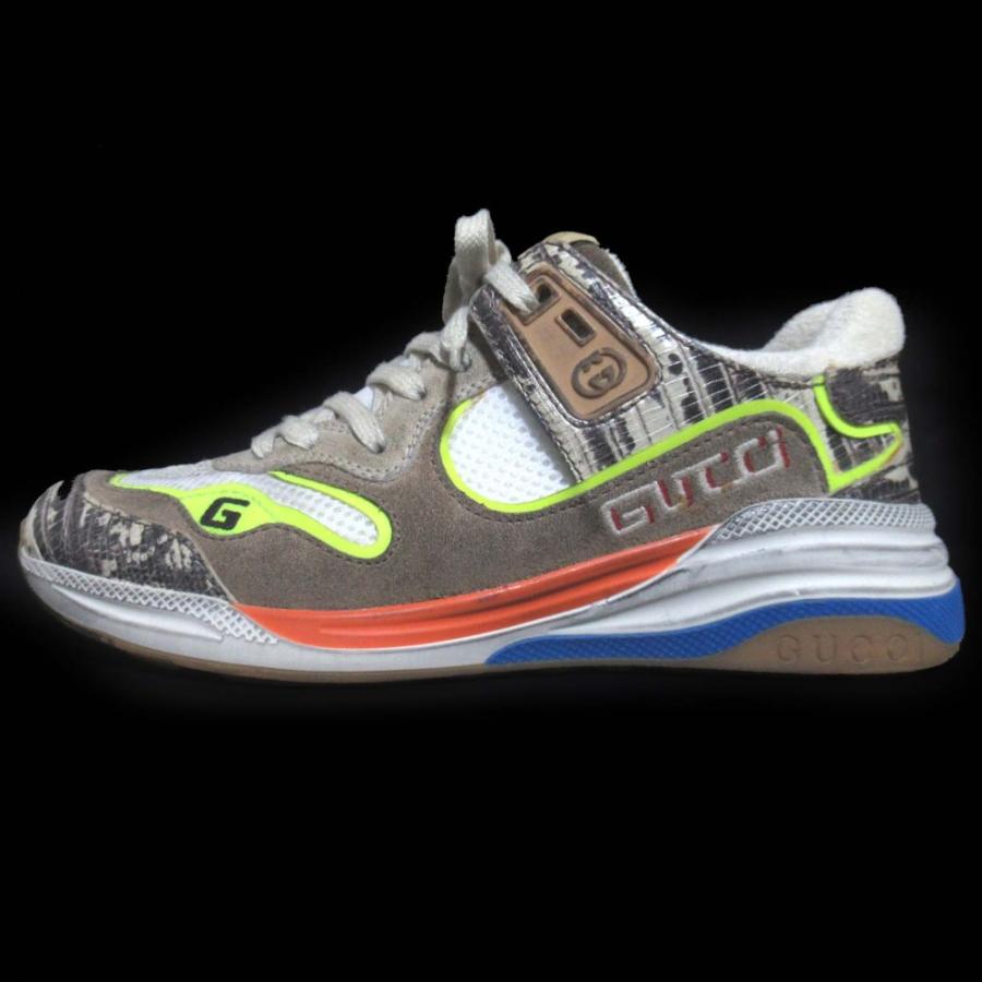 GUCCI（グッチ） 美品 ウルトラスペース USED加工 スニーカー シューズ 