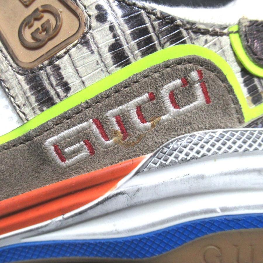 GUCCI（グッチ） 美品 ウルトラスペース USED加工 スニーカー シューズ 