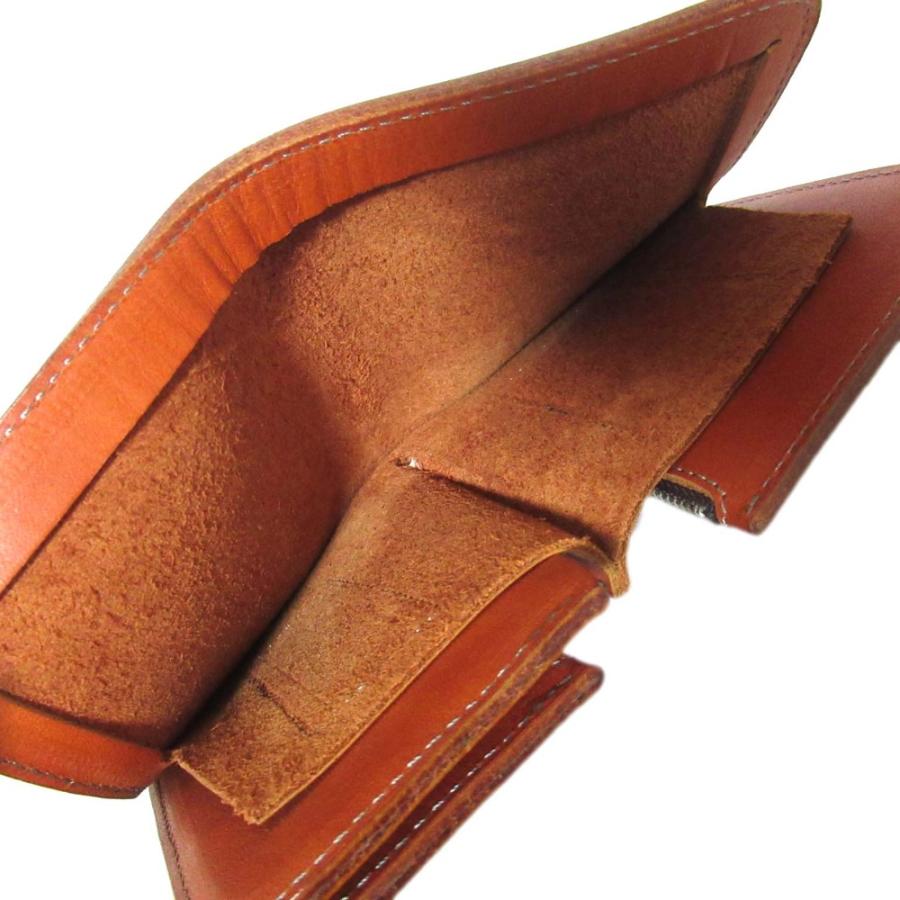 REDMOON（レッドムーン） 美品 レザー 二つ折り ウォレット 財布