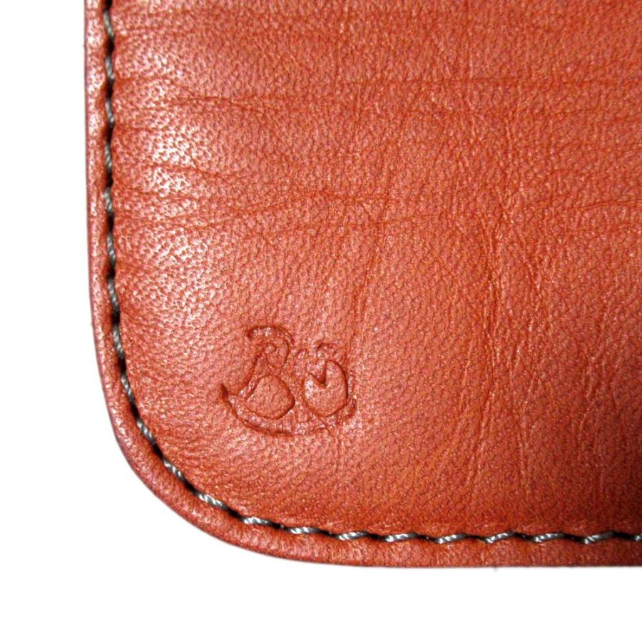REDMOON（レッドムーン） 美品 レザー 二つ折り ウォレット 財布