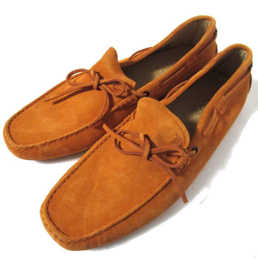 未使用 TOD'S トッズ ゴンミーニ スウェード リボン