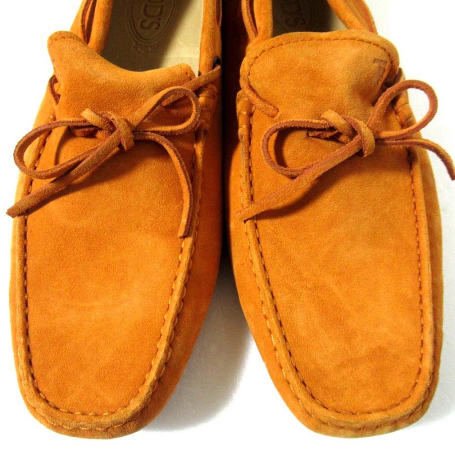 未使用 TOD'S トッズ ゴンミーニ スウェード リボン