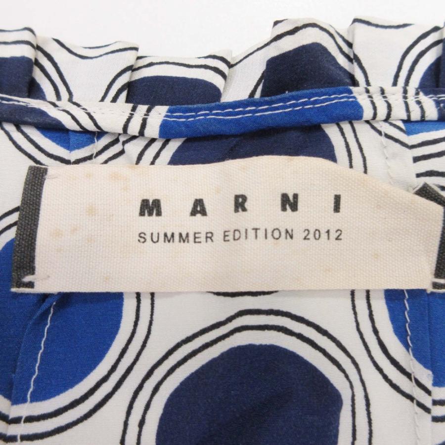 MARNI（マルニ） 良品 12ss MARNI シルク ドット ノースリーブ  