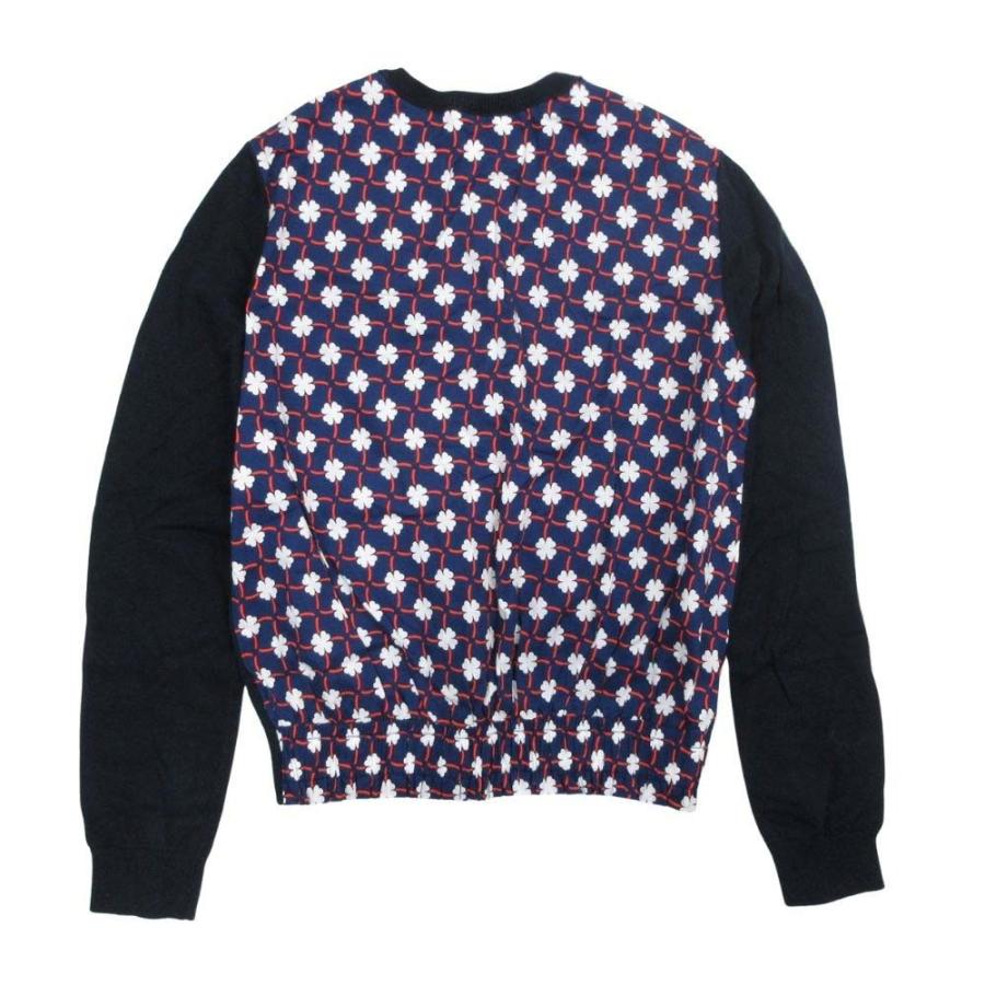 CARVEN（カルヴェン） 美品 布帛切替 花柄 クルーネック
