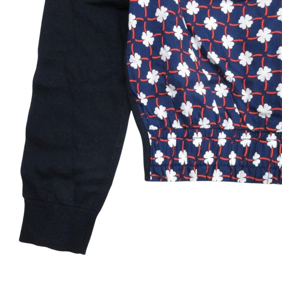 CARVEN（カルヴェン） 美品 布帛切替 花柄 クルーネック