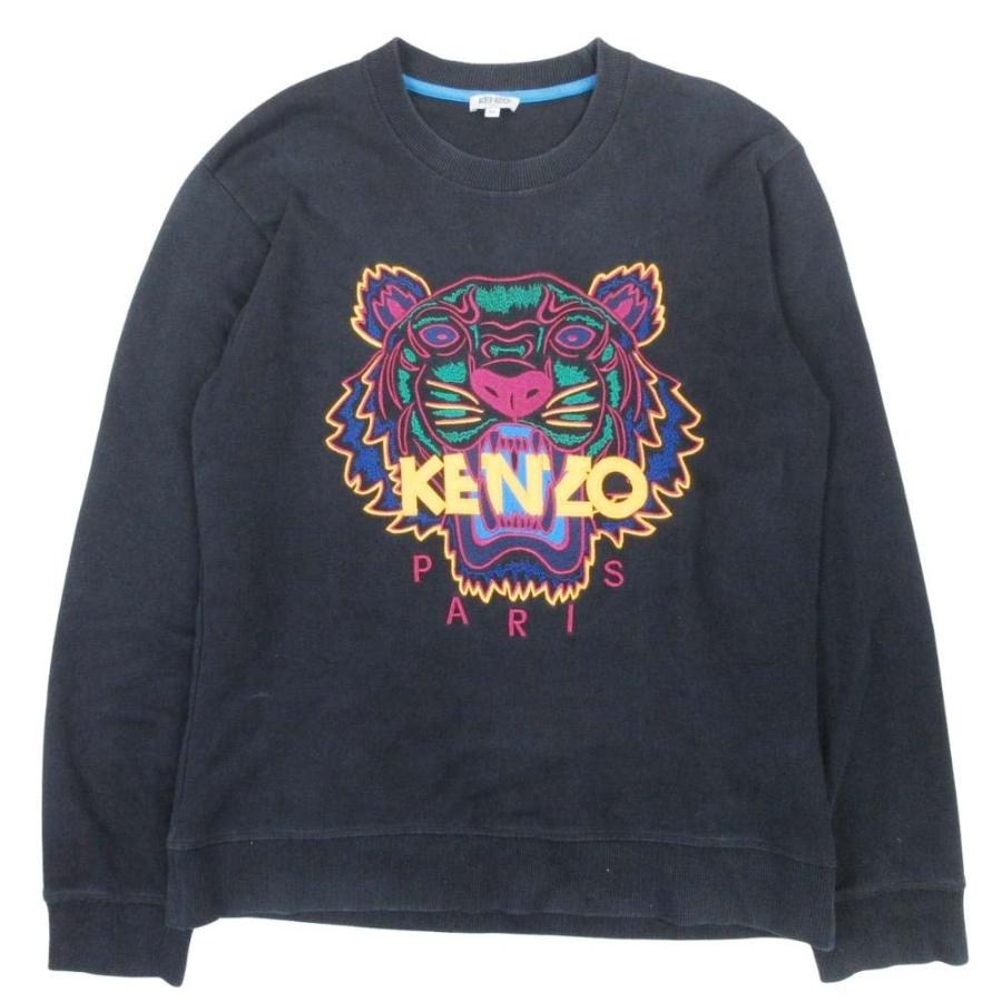 KENZO（ケンゾー） 良品 タイガー刺繍 スウェット プルオーバー