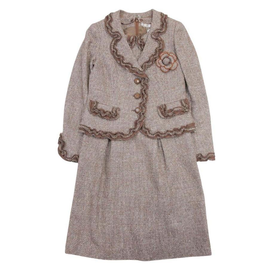 Harrods（ハロッズ） 未使用 ツイード ワンピーススーツ セットアップ 
