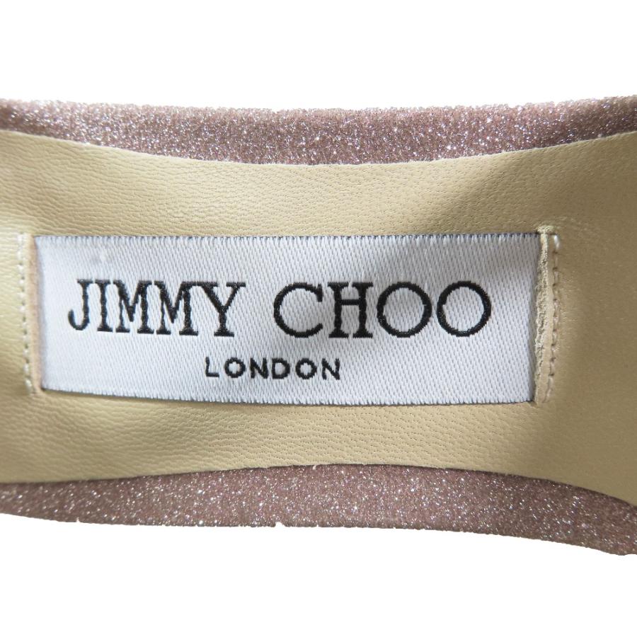 JIMMY CHOO（ジミーチュウ） 未使用 グリッター ハイヒール サンダル