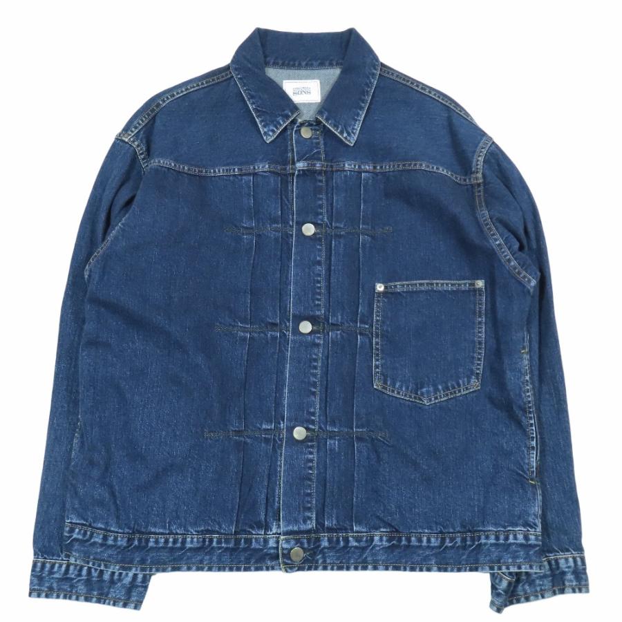 UNITED ARROWS & SONS ダークブルー デニムジャケット UNITED ARROWS & SONS ダークブルー デニムジャケット