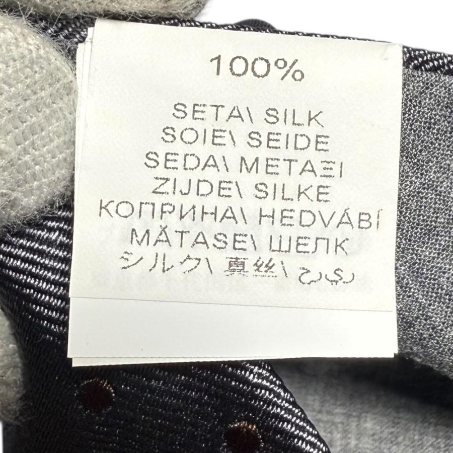 BRUNELLO CUCINELLI（ブルネロクチネリ） 美品 小紋柄 シルク100 