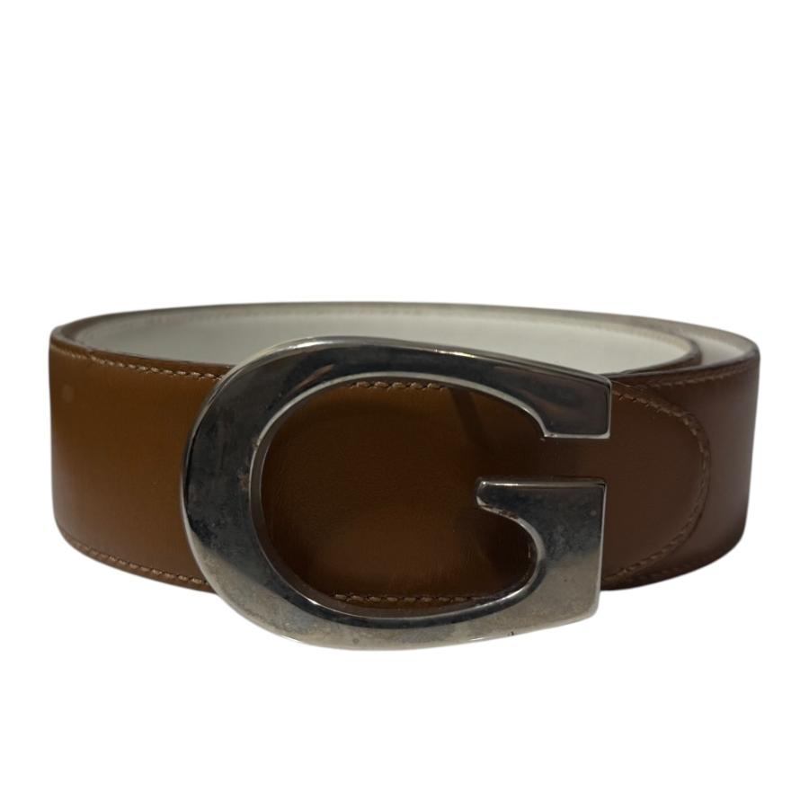GUCCI（グッチ） 良品 ロゴバックル リバーシブル ベルト 65・26