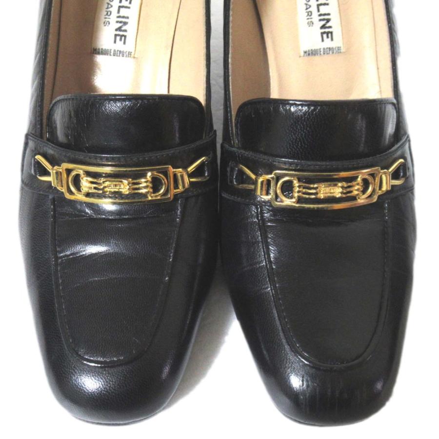 CELINE（セリーヌ） 美品 ヴィンテージ ホースビット金具 レザー 