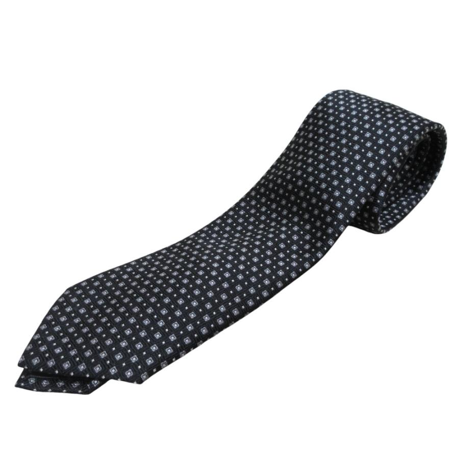 GIORGIO ARMANI 美品 ジョルジオアルマーニ 小紋柄 シルクネクタイ