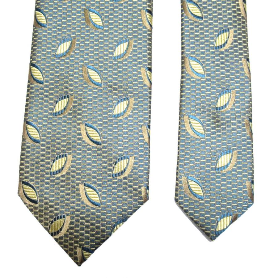 【新品未使用・箱付】Brioni ブリオーニ ネクタイ シルク ブルー 小紋柄 Brioni（ブリオーニ） 美品 小紋柄 ジャガード シルク ネクタイ ブルー